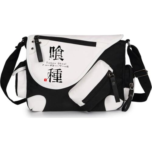 Tokyo Ghoul Cosplay Handbag Shoulder Bag Anime Messenger Handbag Bag Printing Shoulder Bags School Book Bag