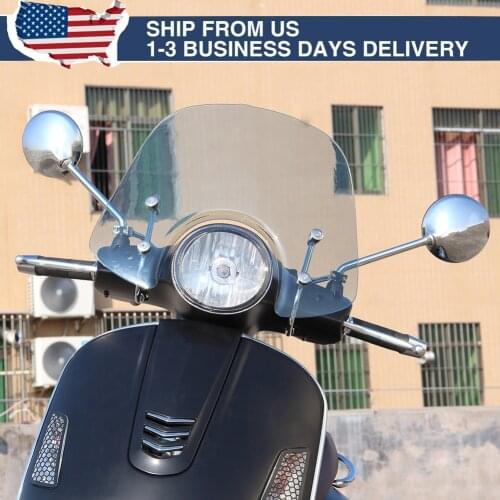 Motorcycle LX 50 125 150 Windshield Air Wind Deflector Windscreen Dust Proof Protector for Piaggio Vespa GTS 250 300 Accessories