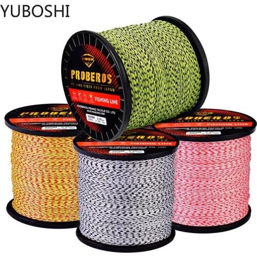 YUBOSHI New 9 Strands 300M Winter fishing super strong braided silk fishing line40-100LB PE fish line lure fishing accessories