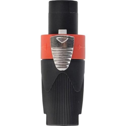 1pc 4 Pole Male Audio Cable Connector Plug Speaker Amplifier Audio Converter Plugs for Neutrik nl4fc nl4fx nlt4x nl2fc