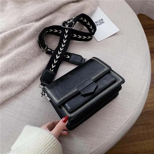 2019 New Brand Women Leather Handbags Famous Fashion Shoulder Bags Female Luxury Designer Crossbody Purses Bolsas Drop Shipping