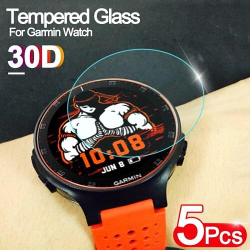 Watch Screen Protector For Garmin venu fenix 5 6 S X Vivoactive 3 4 Forerunner 45 235 245 735 745 935 945 Tempered Glass film