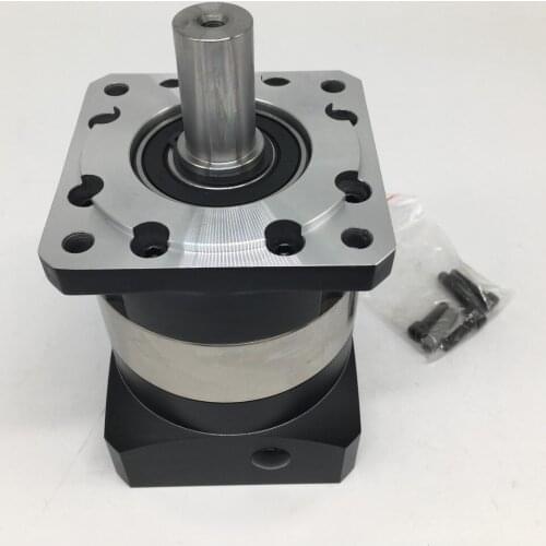90mm Flange 30:1 Speed Ratio 30 Planetary Reducer 19MM Input Shaft Gearbox Reducer for 750W 1 KW Servo Stepper Motor CNC