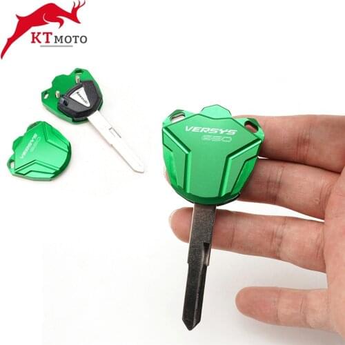 For KAWASAKI VERSYS650 VERSYS 650 VERSYS 650cc 2015-2021 Motorcycle Top Quality CNC Aluminum Modified keychain key Case Cover