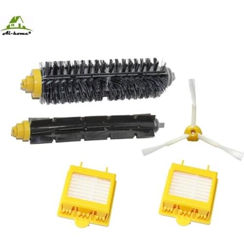 For iRobot Roomba 700 Series 770 780 790 Hepa Filter & Bristle & Flexible Beater Side Brush Replacement Vacuum Cleaner Accessory