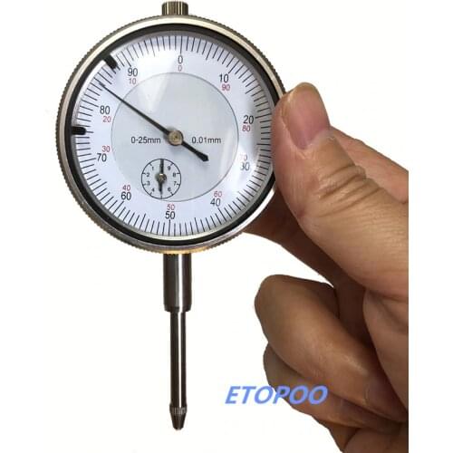 Precision Tool 0-10mm 0-25mm 0-30mm Dial Indicator Gauge Accuracy dial test Measurement Instrument Tools dial gauge Micrometer