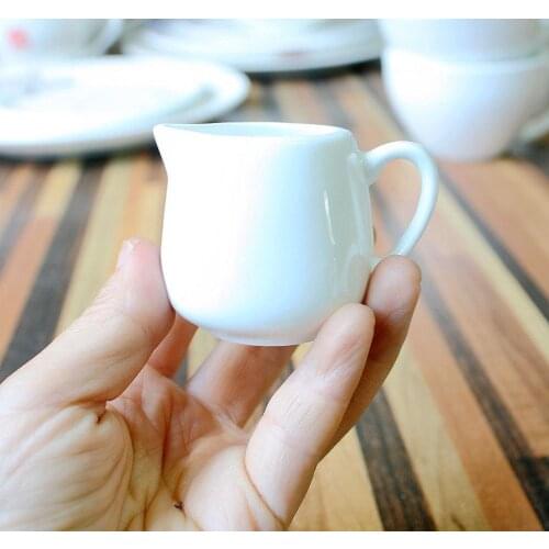 Quail 6 Oz Marble Ceramic Creamer,Golden Trim Milk Jug,Pourer,Pitcher Jug,Pottery Coffee Creamer Mug