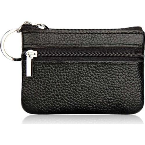 PU Leather Coin Purses Womens Small Change Money Bags Wallets Key Holder Case Mini Pouch Zipper H9