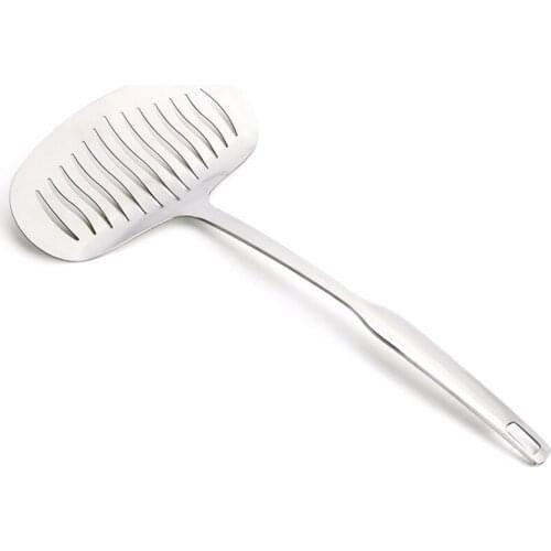 Top Stainless Steel Steak Meat Spatula Shovel With Long Handle Kitchen Cooking Tools Cooking Utensils Kitchenware