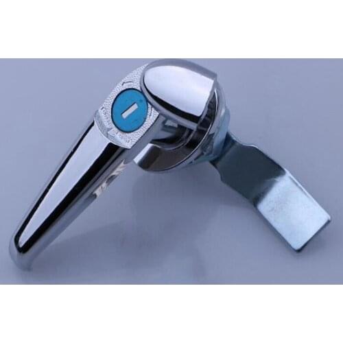 Locks Chrome-plated Mechanical Equipment Zinc Alloy Door Handle Switch Cabinet Box Control Box Door Lock Furniture Handware