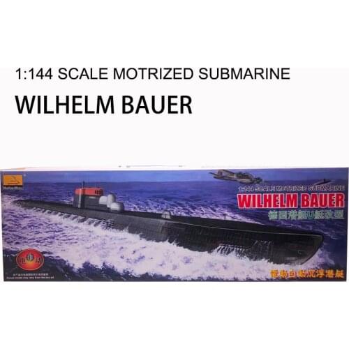 Plastic Assembly Model Warship 1/144 WWII German U Submarine Electric Automatic Ups and Downs Modern For Collection