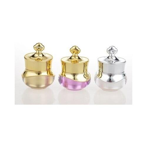 10pcs/lot 5g Refillable Bottles Plastic Empty Makeup Jar Pot Travel Face Cream/Lotion/Cosmetic Container