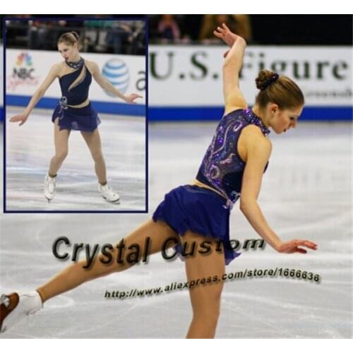 Adult Figure Skating Dresses Graceful New Brand Custom Ice Skating Dresses For Competition DR4427