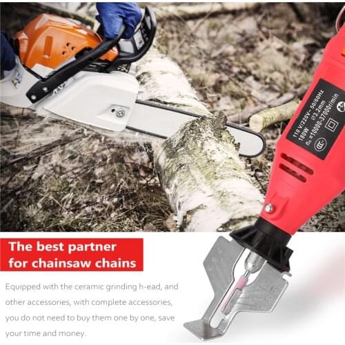 Handheld Electric Chainsaw Sharpening Kit Electric Grinder Sharpening Chainsaw Chain Mill Grinder Fast Grinding Tool Machine