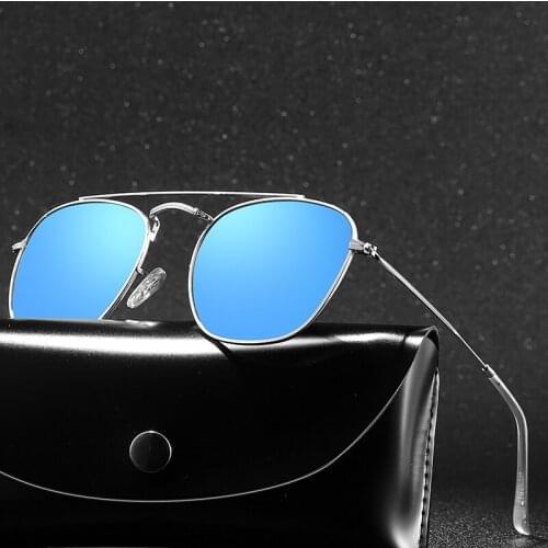 Polaroid Sunglasses Unisex Square Vintage Sun Glasses Brand Sunglases Polarized Sunglasses Retro Feminino for Women Men UV400