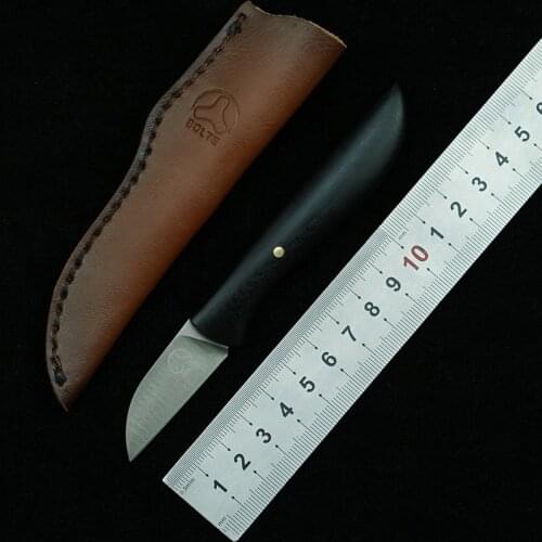 BOLTE Mini M390 Steel Multifunctional Fixed Knife G10 Handle Outdoor Camping Survival Kitchen Fruit Knife EDC Tool