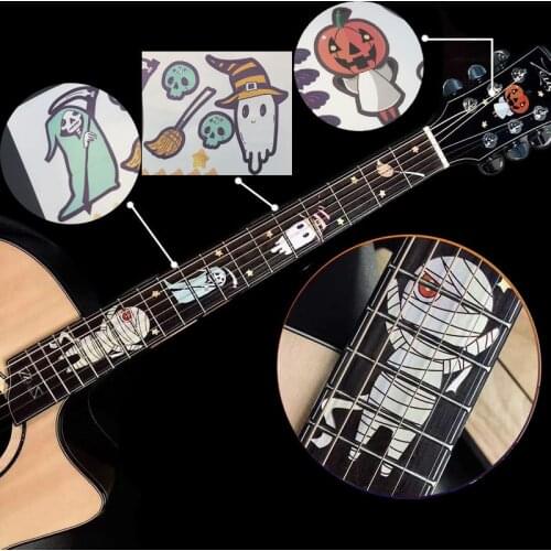 NEW Cross Inlay Decals Fretboard Sticker For Electric Acoustic Guitar Bass Ultra Thin Sticker Guitarra Accessories