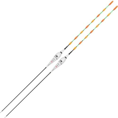 Fine night fishing float with LED tail and light body sensitive and clear 3 pcs