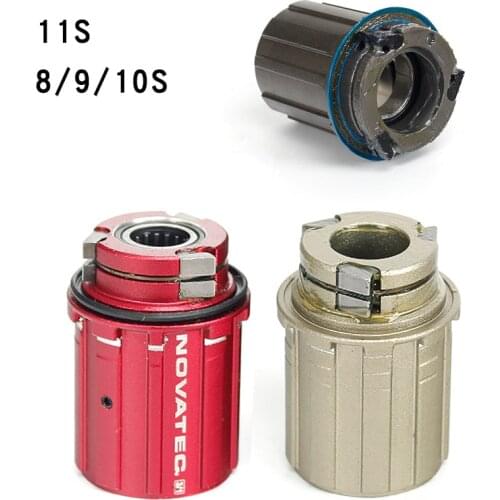 NOVATEC bike hub mtb road bicycle column foot Replacement 8/9/10/11S cassette body/freehub for bike hub