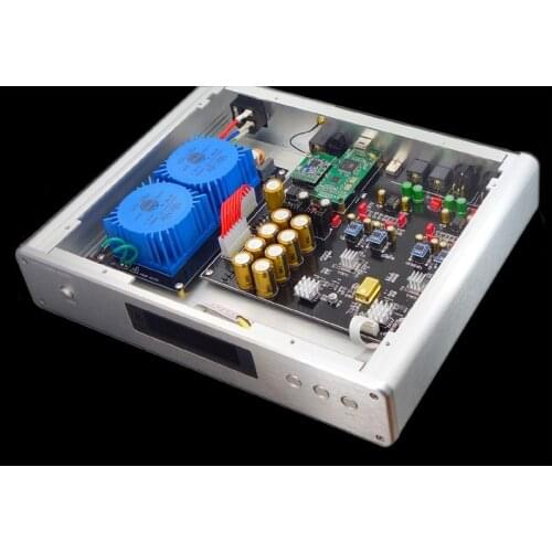 WEILIANG AUDIO DC-300 ultimate dual core ES9038PRO DAC decoder Amanero USB interface CSR8675 Bluetooth 5.0 remote control