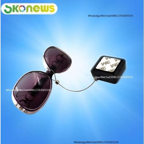 50 pcs Merchandise Retractable anti-theft pull box / security cable rope / security wire clock, jewelry