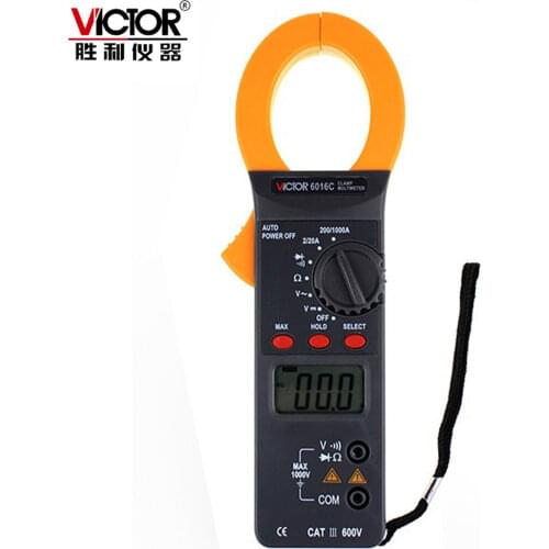 VICTOR VC6016C 3 1/2 AC multimeter,Digital Clamp Meter, Digital Multimeter,Electrical Meter
