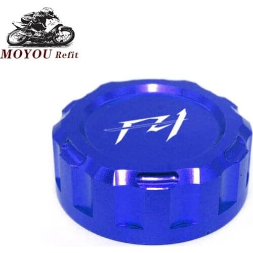 For YAMAHA FZ1 FAZER FZ1N F Z 1 FZ1S Motorcycle Accessories CNC Aluminum Rear Brake Reservoir Cover Caps