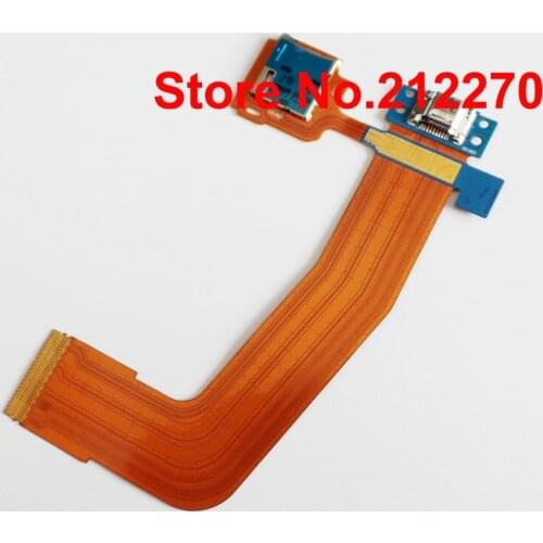 Free DHL EMS USB Charger Charging Connector Dock Port Flex Cable + Micro SD Card Tray For Samsung Galaxy S 10.5 T800 T801 T805