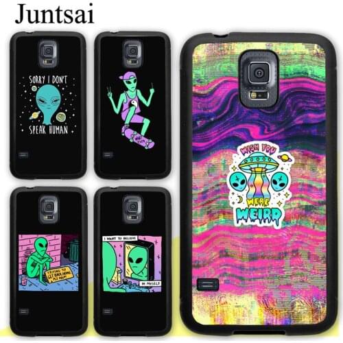 Aesthetics Alien Space Vaporwave Case For Samsung Galaxy A51 A71 A31 A21S A20e A50 A70 M31 M21 S9 S10 S20 Plus Note 20 Ultra