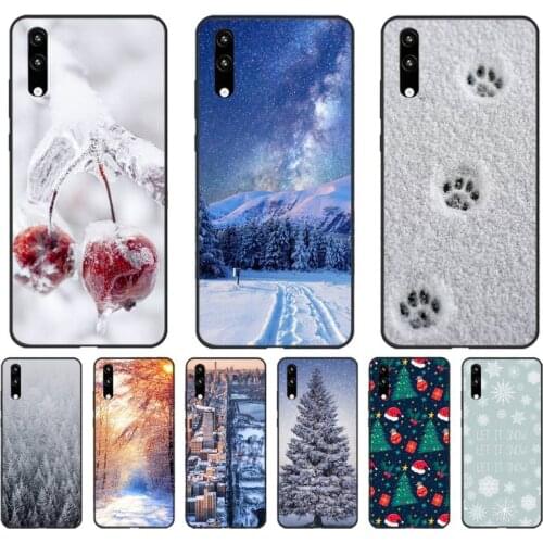 Yinuoda Winter New York Central Phone Case For Huawei P40 P30 P20Pro P20Lite P30Lite Psmart P10 9lite Honor8X 8A