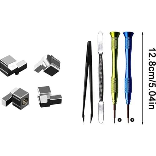 12 in 1 Kit Metal Lock Buckle for Switch Repair Parts with Screwdrivers 270B