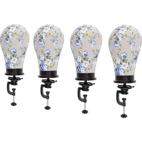 Cork Canvas Block Mannequin Head For Wig Making Display Hats Scarfs Holder for Pro Salon,Hair Experts