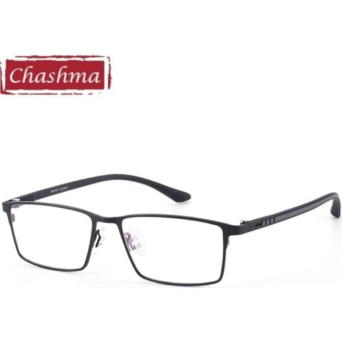 Chashma Brand Design Men Prescription Glasses Frame Titanium Alloy Male Myopia Glasses Frames Top Quality Eyeglasses