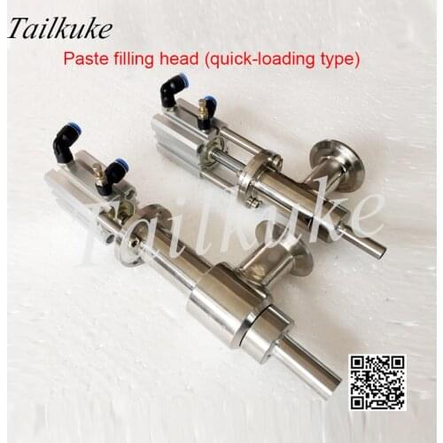 304 Stainless Steel Paste Liquid Filling Head Filling Machine Accessories Anti-drip Filling Head Discharge Valve