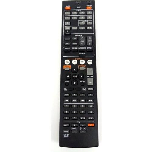 NEW Remote Control RAV491 for YA-MAHA RAV463 ZA113500 RAV494 ZF30320 RX-V373 HTR-3066 HTR-3066BL HTR-4066 RX-V475 RX-V373BL