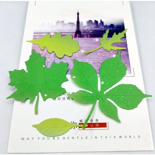 Leaf Tree Cutting Dies for Scrapbooking Album Paper Cards Decorative Crafts Embossing Making Template Stencil Dies DIY