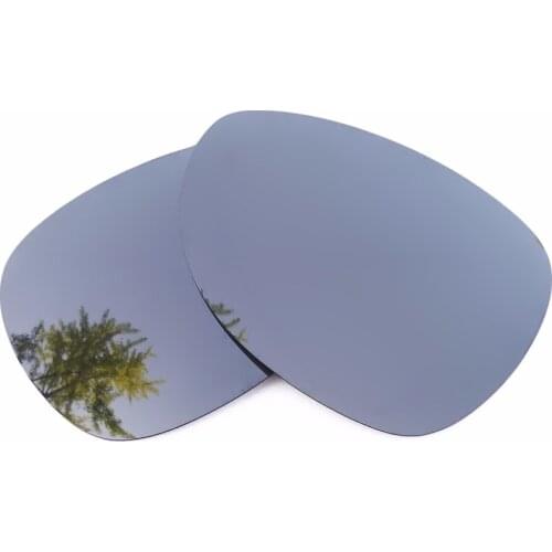 Silver Mirrored Polarized Replacement Lenses for Felon Sunglasses Frame 100% UVA & UVB