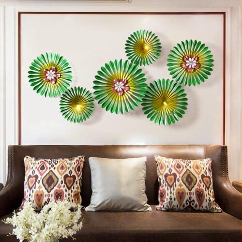 Modern simple three-dimensional wall decoration Nordic style creative wrought iron wall decoration dream catcher