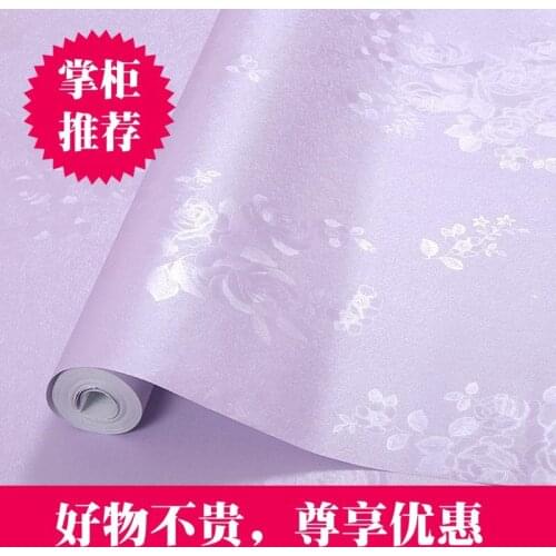 Thickened 45 cm wide and 10 m wide PVC self-adhesive glue-free wallpaper new decorative stickers
