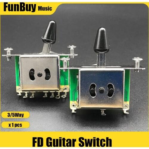 3 Way 5 Way Toggle Switch for FD ST Electric Guitar Guitar Pickup Selector Control Switch Electric Guitar Accseeories