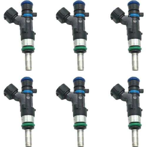 6Pcs Fuel Injector Nozzle for 2008-2016 MITSUBISHI LANCER OUTLANDER 2.0L 2.4L #1465A205