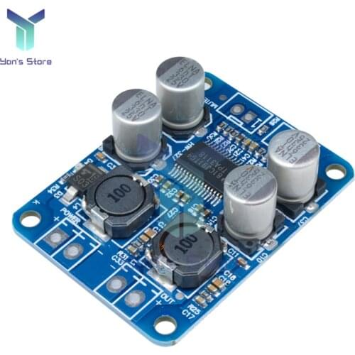 60W TPA3118 Mono Digital Audio Amplifier Board Power Amplifier DC 12V Audio Receiver Module Sound Voice Module Replace TPA3110