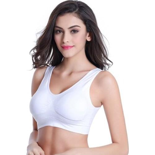 Big size S M L XL XXL 3XL Sexy Women Push Up bra Gather breast Seamless cotton Bra Wire Free Comfort big size vest bra
