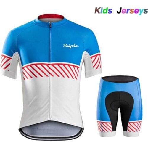 Kid Cycling Jersey Short Sleeve Summer Cycling Clothing Mtb Breathable Quick Drying Bike Uniform Childrens Conjuntos Ciclismo
