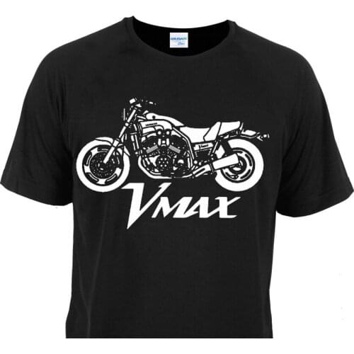 Tshirt Homme 2019 Hot Sale 100% cotton O neck For Tall And Big Men T-Shirt V-Max Vmax 1200 1700 Skull Tee Shirt