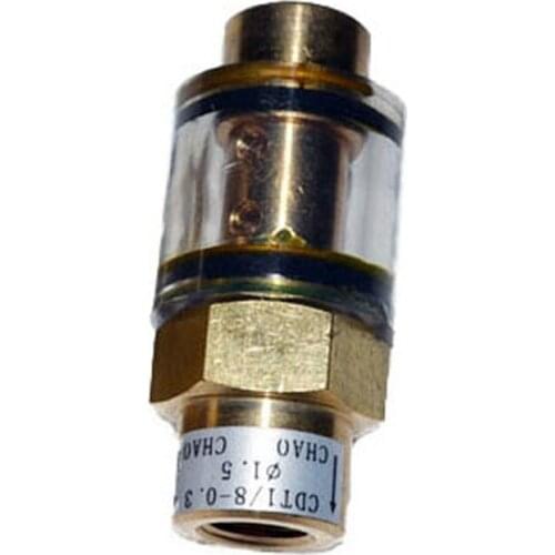 G1/8" check valve oil stop valve