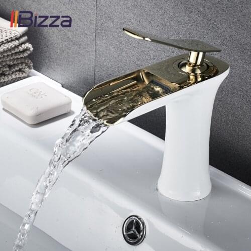 IIBizza Gold Bath Faucets