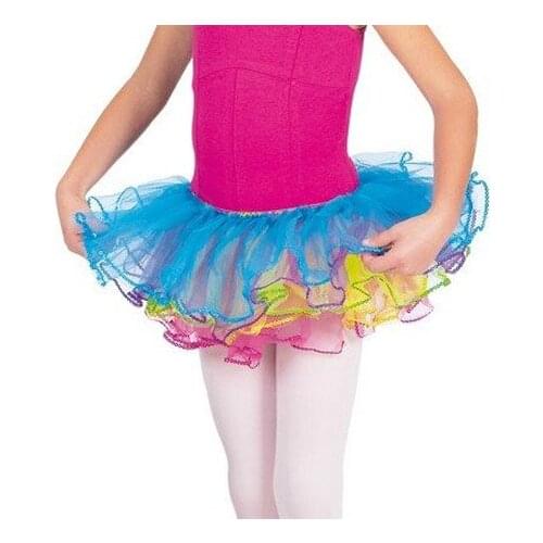 Hotsell Sequins Rainbow Tutu 5 Layers Tulle Dance Tutu Skirt