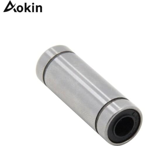 LM8LUU LM6LUU LM10LUU LM12LUU 8 Linear Ball Bearings Part Bushing 3D Printers Parts Aluminum Accessories CNC Linear Bearings