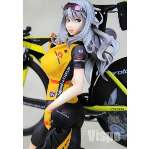 Unpainted GK Resin Figure 1/7 Scale Girl Lifting A Bicycle Model Kit Self-Assembled Figures Kit No.43